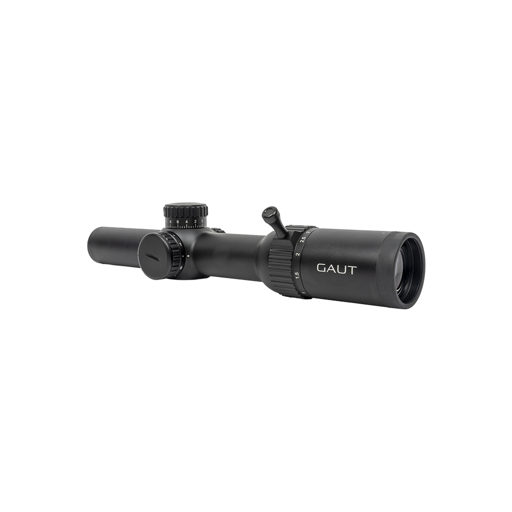 Прицел оптический GAUT Obsidian 1-8x24 сетка 62 (Half MD) SFP подсветка красная30мм поправки1/2МОА. Фото №10 Прицел оптический GAUT Obsidian 1-8x24 сетка 62 (Half MD) SFP подсветка красная30мм поправки1/2МОА. Фото №10