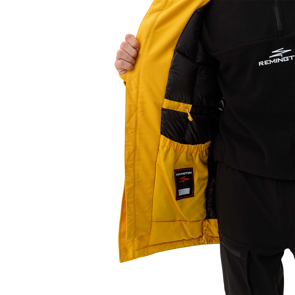Куртка парка мужская Remington WM1 Yellow р. 2XL. Фото №4 Куртка парка мужская Remington WM1 Yellow р. 2XL. Фото №4