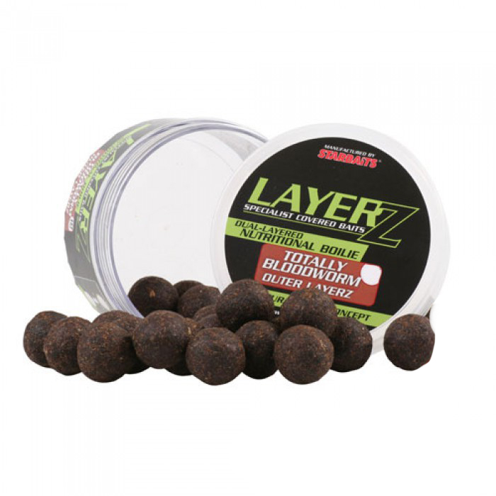 Бойлы тонущие Starbaits Performance Concept LAYERZ Coated Hook Bloodworm 14мм, 0.1кг. Фото №2 Бойлы тонущие Starbaits Performance Concept LAYERZ Coated Hook Bloodworm 14мм, 0.1кг. Фото №2