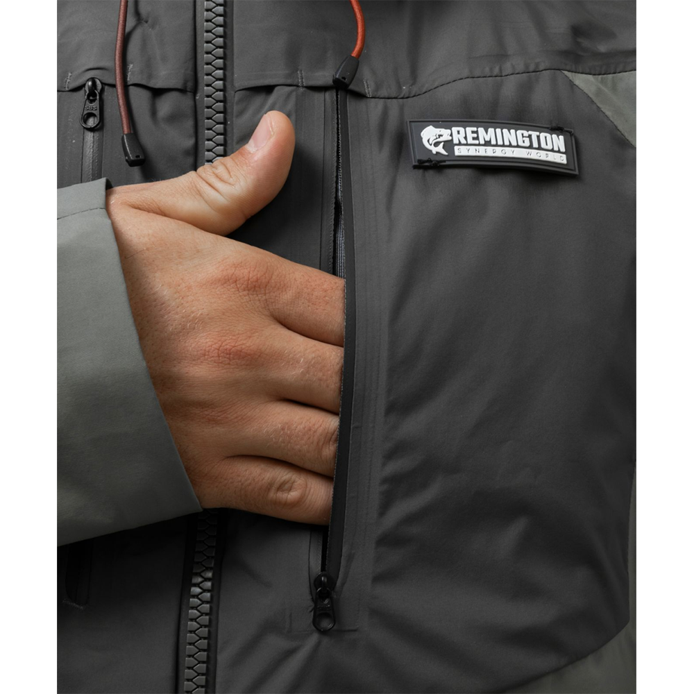 Куртка забродная Remington Fishing Rivers Black/Grey р. 2XL. Фото №8 Куртка забродная Remington Fishing Rivers Black/Grey р. 2XL. Фото №8