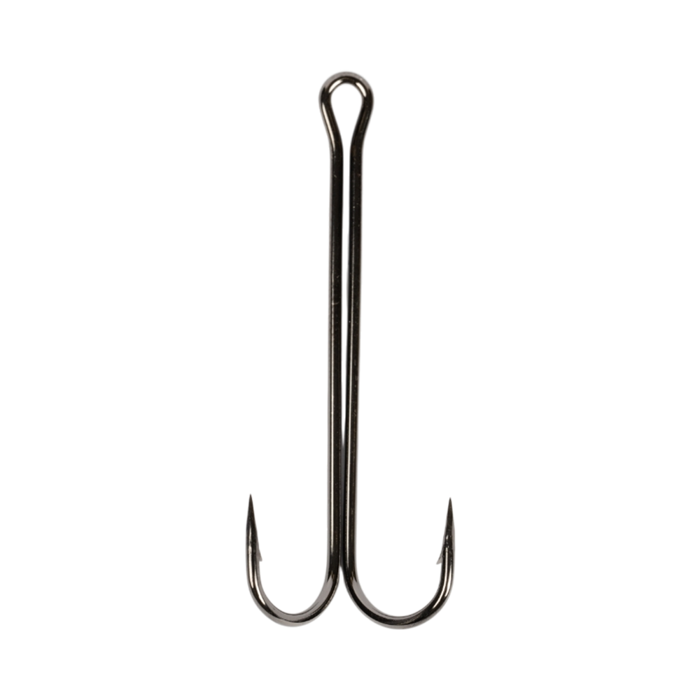 Крючок двойной "Volzhanka X Long Double Hook 90°" #2 (10шт.уп). Фото №2