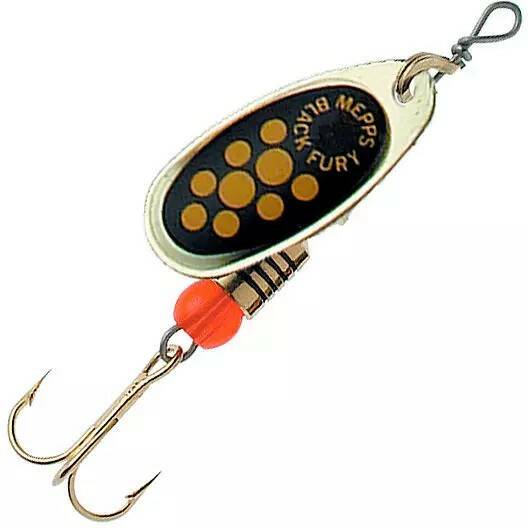Блесна Mepps Black Fury 2 Gold-Yellow . Фото №1