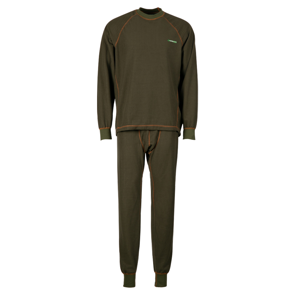 Термобелье Huntsman Thermoline (цвет хаки, флис фактурный). Фото №1