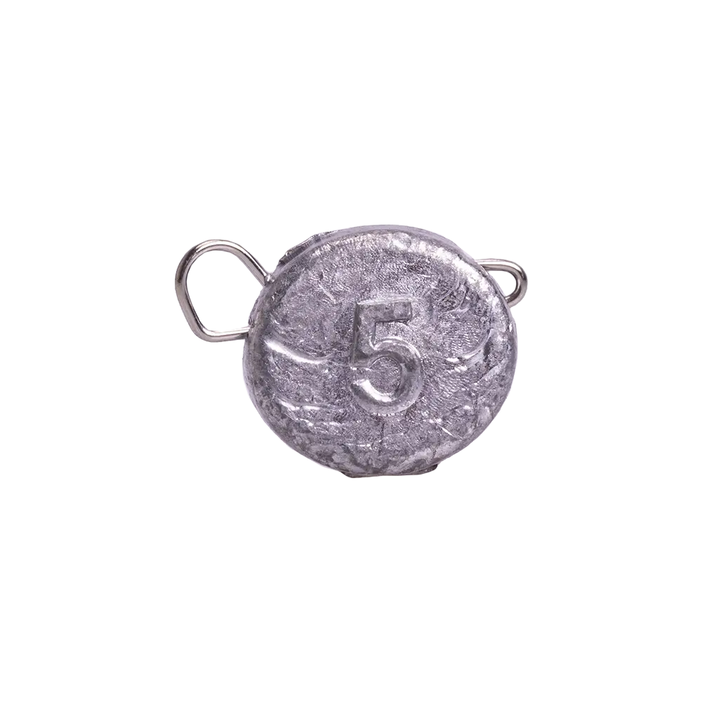 Груз Чебурашка (таблетка) разборная. Вес 5,0 гр (10 шт/упак). Фото №1