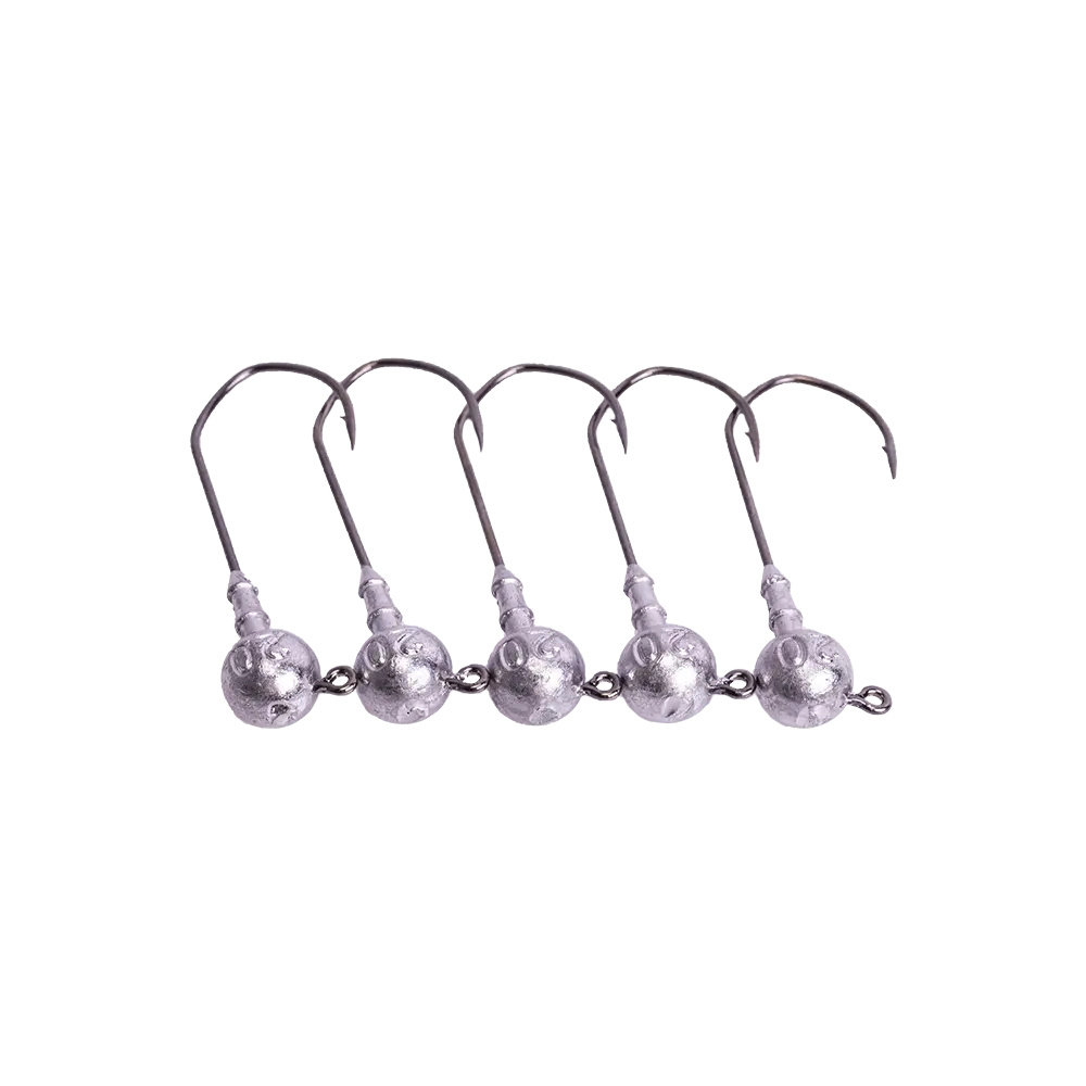 Джиг головка на крючке 68мм "Коготь" №5/0 20гр (5шт. упак.) (ИП Набов). Фото №2