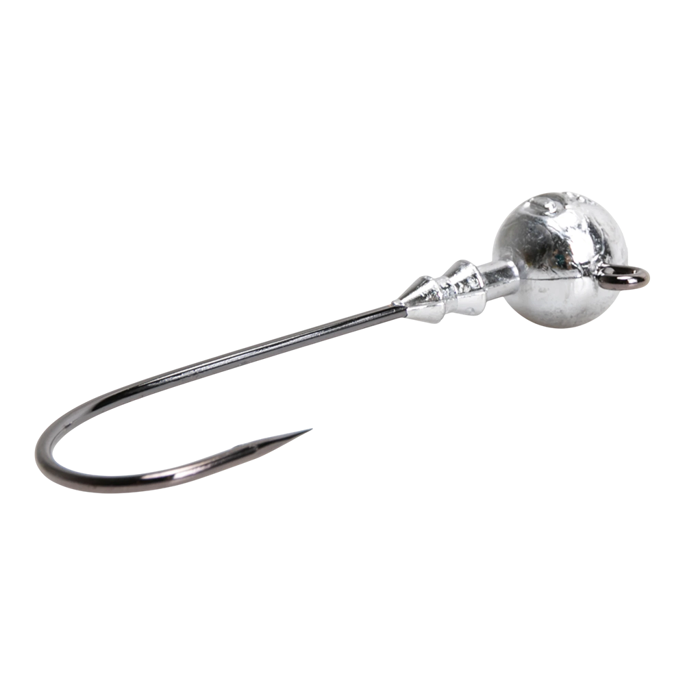 Джиг Головка Корея ковка Крюк 10/0 черный никель 30гр TritOn (уп. 3шт). Фото №4