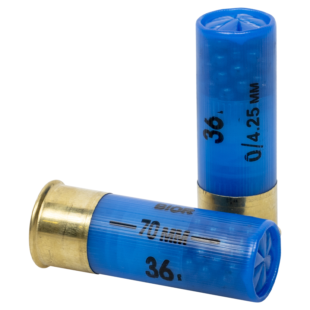 Патрон "Игла-Биор" 12/70 № 0 36 гр. (пачка 25шт, короб., 250). Фото №2