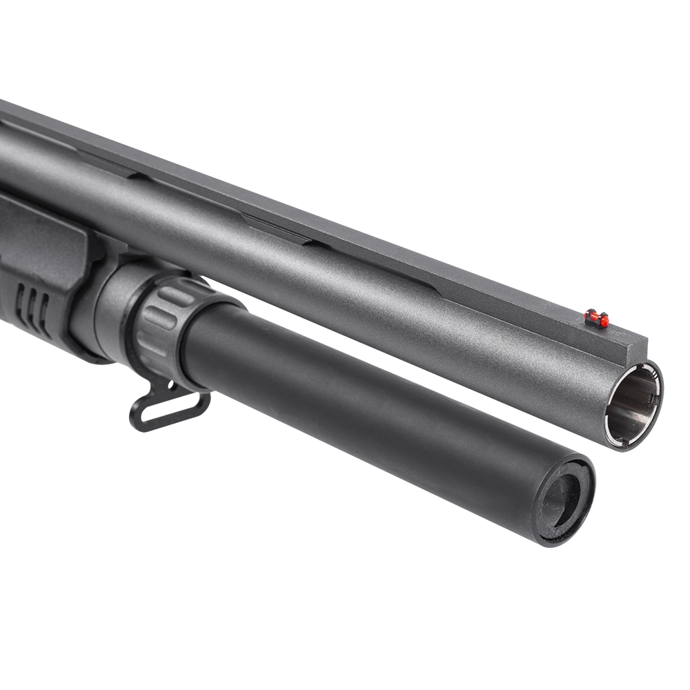 Ружье Huglu Atrox Standart GREY 2 12x76 PUMP ACTION SHOTGAN L510 7+1 5СМЧ,ключ,мушка. Фото №5