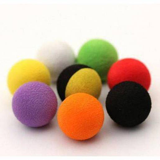 Насадка плавающая искусственная Wazzup Foam Balls Black 15mm. Фото №2