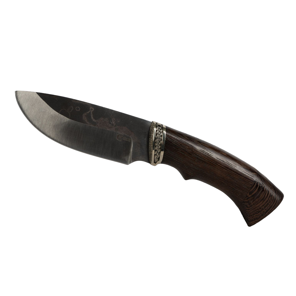 Нож МС Разделочный, клинок 95х18, со следами ковки, рукоять венги, литье. Фото №1 Нож МС Разделочный, клинок 95х18, со следами ковки, рукоять венги, литье. Фото №1