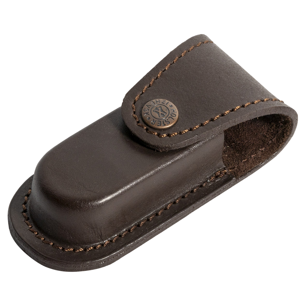 Чехол для ножа "Ворсма" (М) (кожа, коричневый) (Хольстер). Фото №1 Чехол для ножа "Ворсма" (М) (кожа, коричневый) (Хольстер). Фото №1