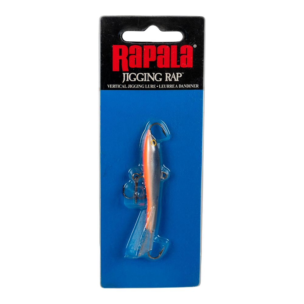 Балансир Rapala Jigging Rap 70мм, 18гр, цвет (SSD) с тройником. Фото №1