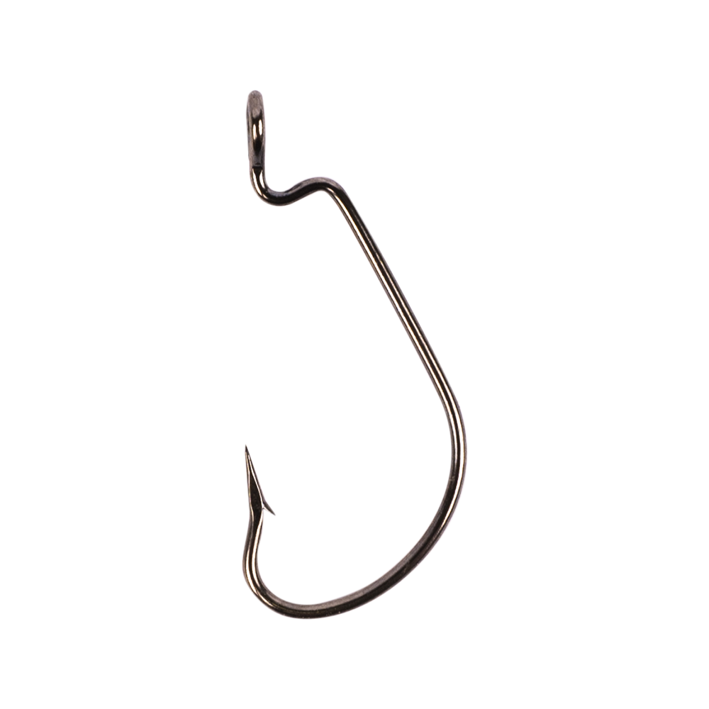 Крючок Gurza SHANK G-LOCK LE #2 BN 9 шт/уп. (офсет, широкое ухо). Фото №1