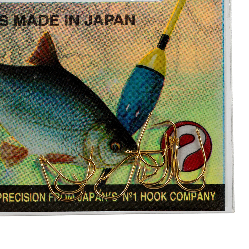 Крючок Gamakatsu G-Method Allround Hooks Gold №10. Фото №2 Крючок Gamakatsu G-Method Allround Hooks Gold №10. Фото №2