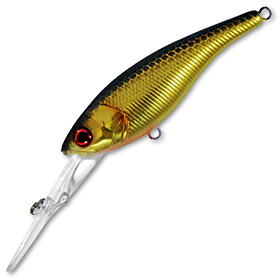 Воблер JACKALL Soul Shad 68 SP hl gold&black 6.8 см 5,5 г 1,5-2 м суспендер. Фото №1