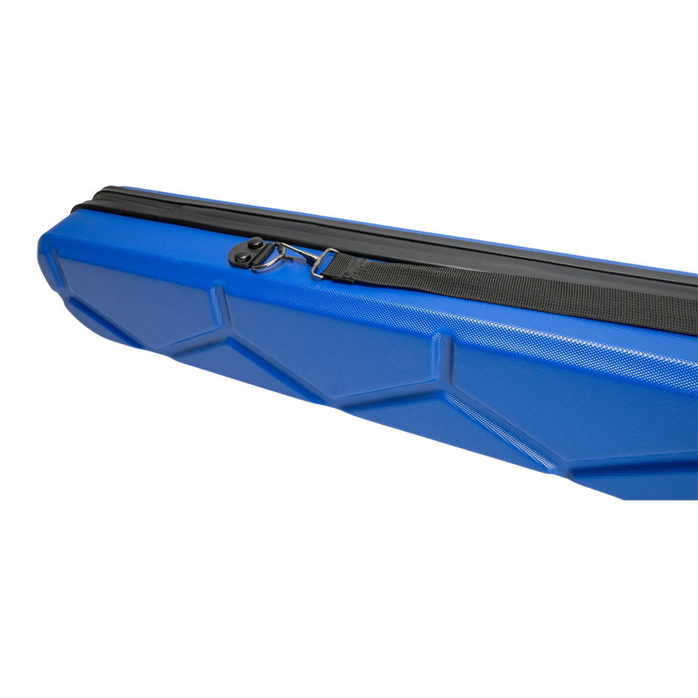Кейс для удилищ Garry Zonter жесткий "Кристалл" размер M (140*22*13) синий. Фото №4