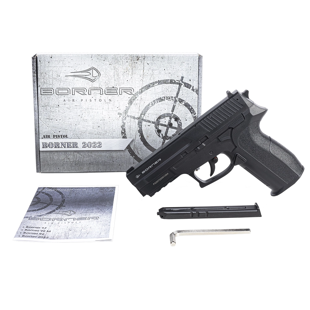 Пистолет пневматический BORNER 2022, калибр 4,5 мм. Фото №5 Пистолет пневматический BORNER 2022, калибр 4,5 мм. Фото №5