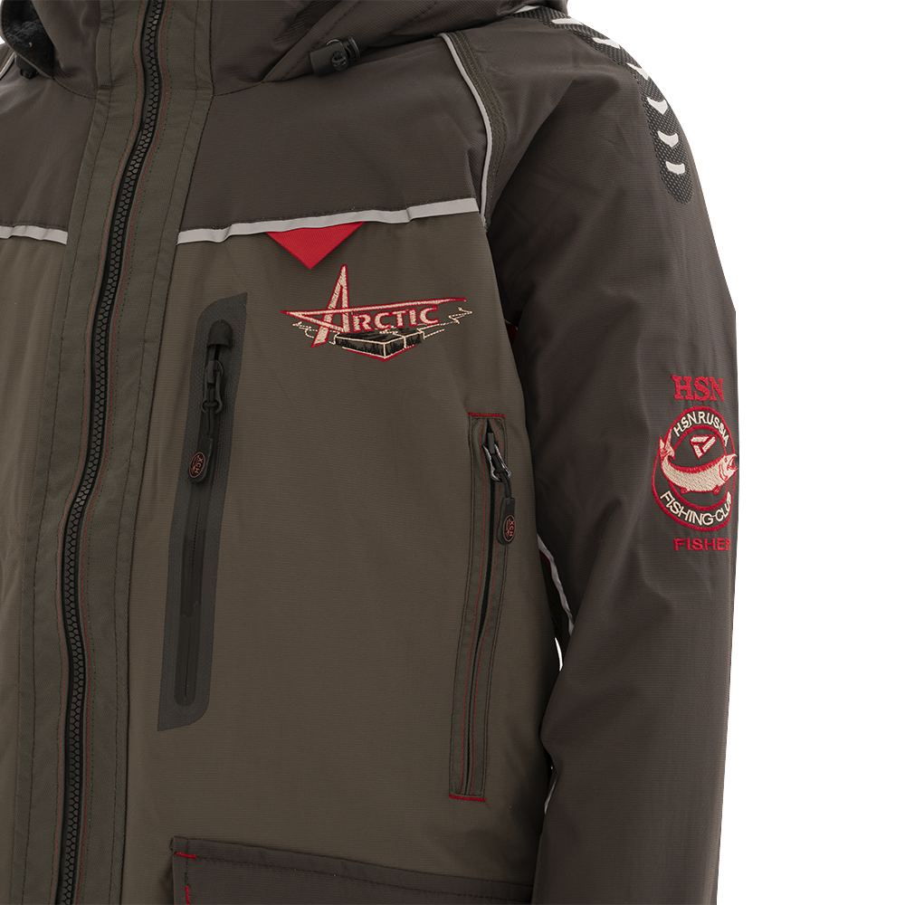 Костюм мужской зимний "Арктика 3 NEW" (58-60/182) (ХСН). Фото №3 Костюм мужской зимний "Арктика 3 NEW" (58-60/182) (ХСН). Фото №3