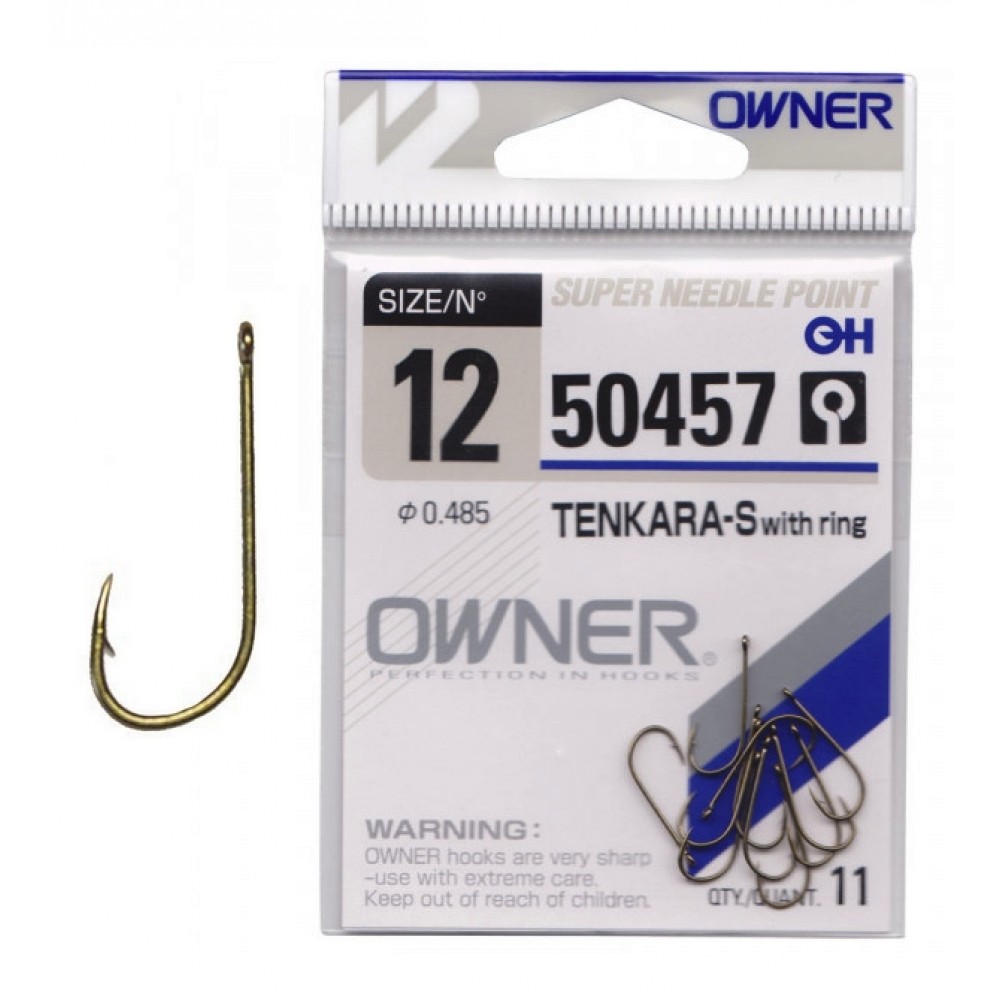 Крючок Owner Kuwahara Tenkara-S №12. Фото №1