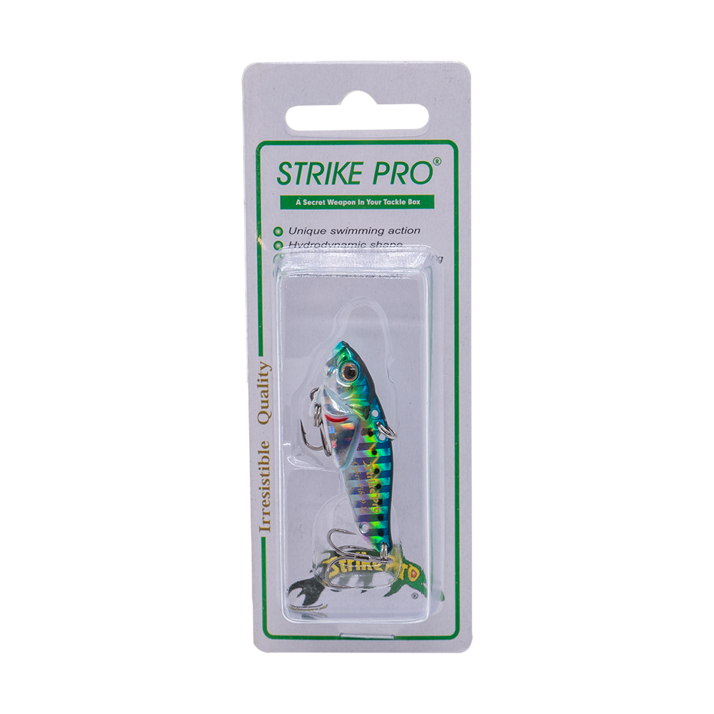 Блесна-Цикада Strike Pro Cyber Vibe 45, 45мм, 9,1гр, цвет: JG-005C#692-713-RP. Фото №1 Блесна-Цикада Strike Pro Cyber Vibe 45, 45мм, 9,1гр, цвет: JG-005C#692-713-RP. Фото №1
