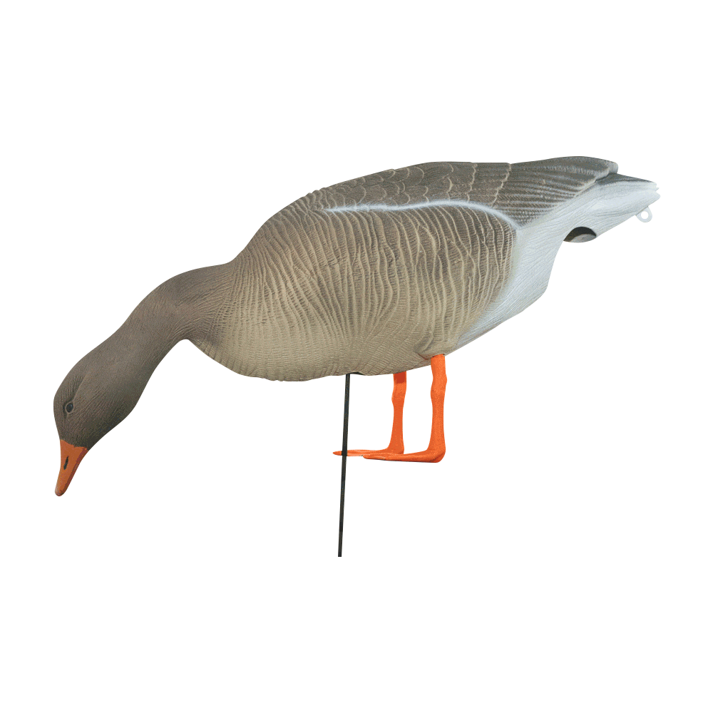 Серый гусь KING CUSTOM OSCAR DECOYS Greylag Goose Мягкий пластик 10 шт (8+2) EG10. Фото №6