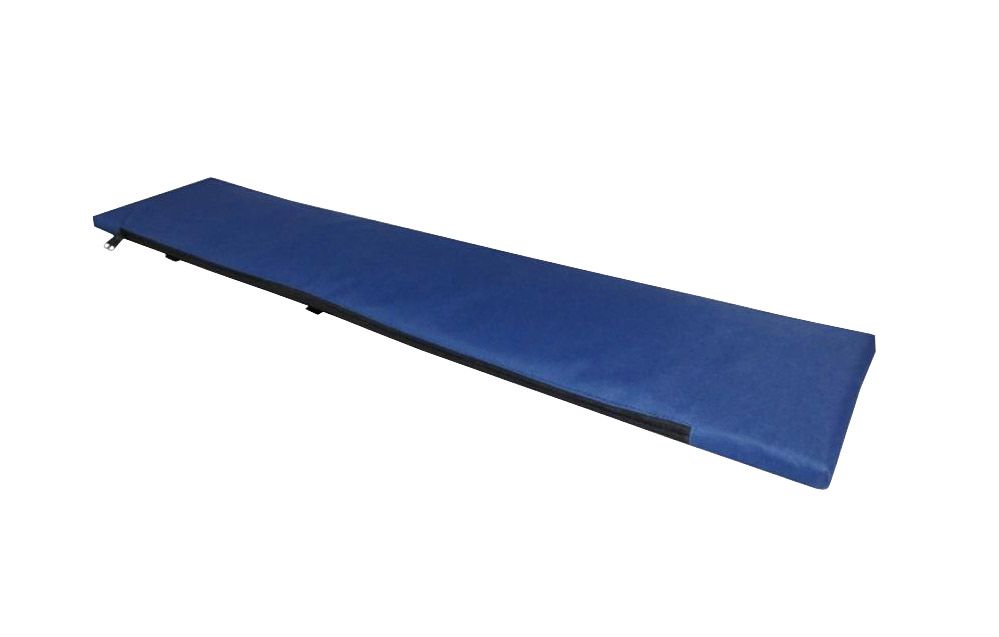 Сиденье-накладка на банку (длина 82 см, синяя). Фото №2