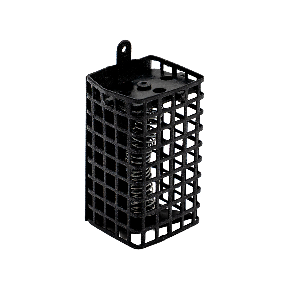 КОРМУШКА фидерная прямоугольная с поршнем 40гр  (уп/10шт). Фото №1