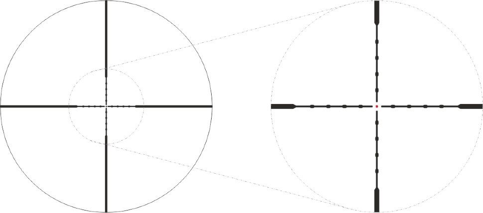 Прицел оптический Jaeger 3-12x56 (метка М01). Фото №6