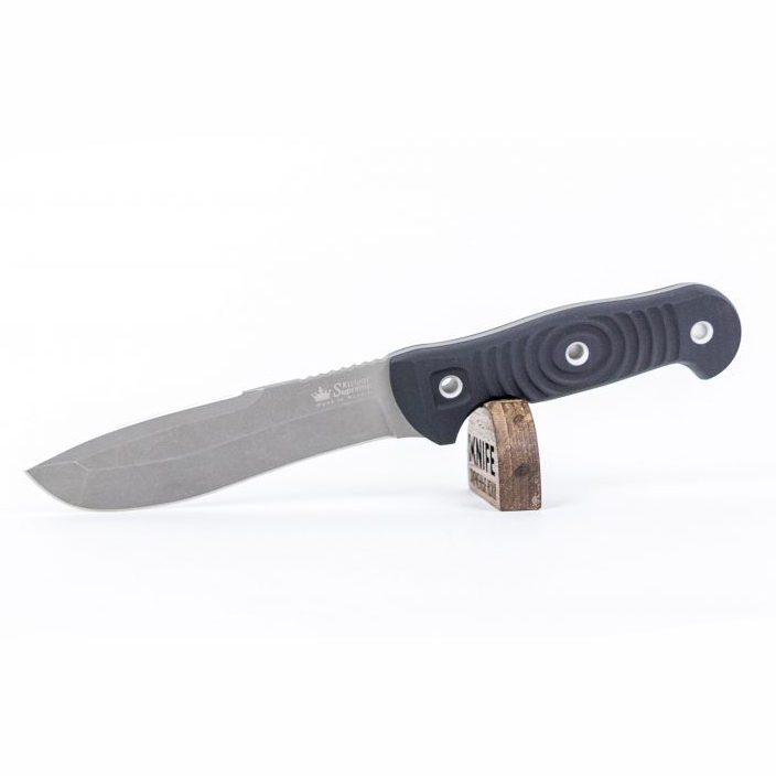 Нож Vendetta AUS-8 BT (Черный, Черная рукоять, Черные ножны). Фото №1 Нож Vendetta AUS-8 BT (Черный, Черная рукоять, Черные ножны). Фото №1