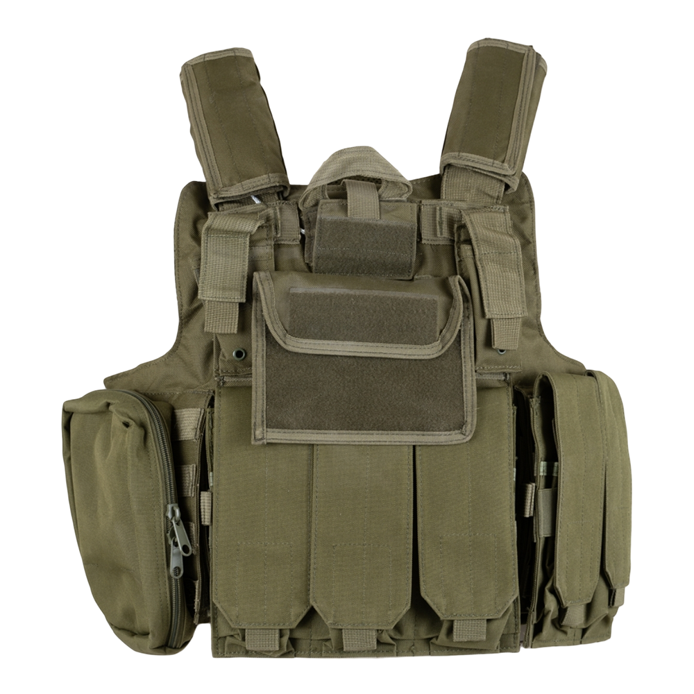 Жилет OhotAktiv Strike B Green разгрузочный. Фото №1