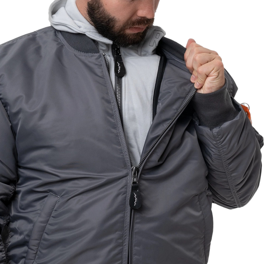 Куртка Бомбер Remington Wenham Gray, р. 2XS. Фото №13 Куртка Бомбер Remington Wenham Gray, р. 2XS. Фото №13