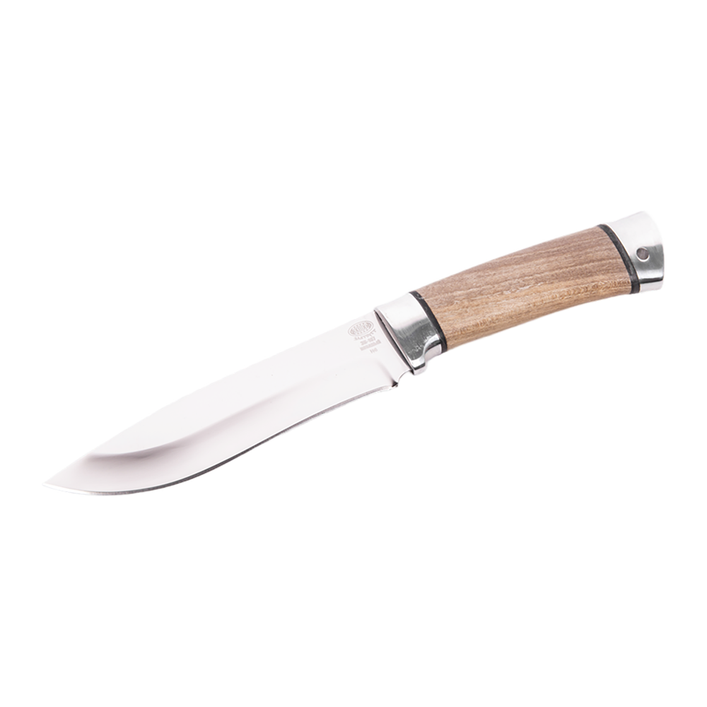 Нож ЗЗОСС, Н6, клинок ст. ЭИ107, рукоять дюраль, орех. Фото №4