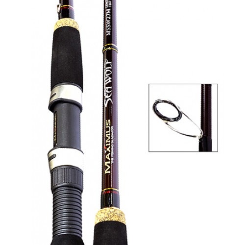 Удилище спиннинговое Maximus SEA WOLF 24МH 2.4m, 15-40g. Фото №2