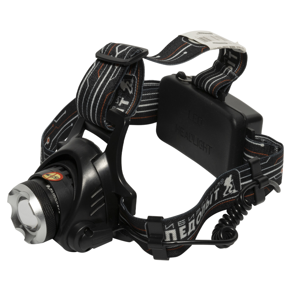 Фонарь налобный "СИБИРСКИЙ СЛЕДОПЫТ-Эон", 1L, zoom, 3 режима, аккум, 220B+12B/60/. Фото №2