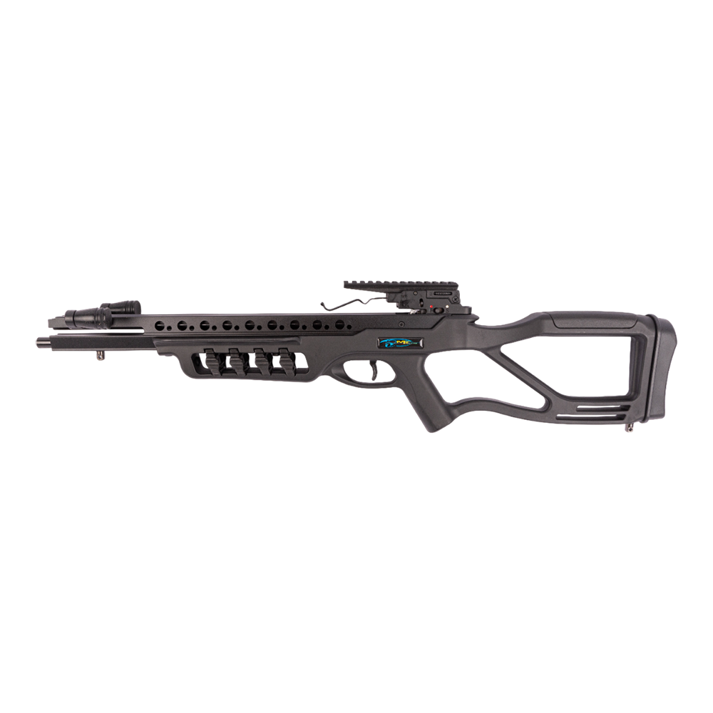 Приклад для арбалета Man Kung Fighter XB86, блочный, black, кивер, стрелы 4 шт., прицел. Фото №1