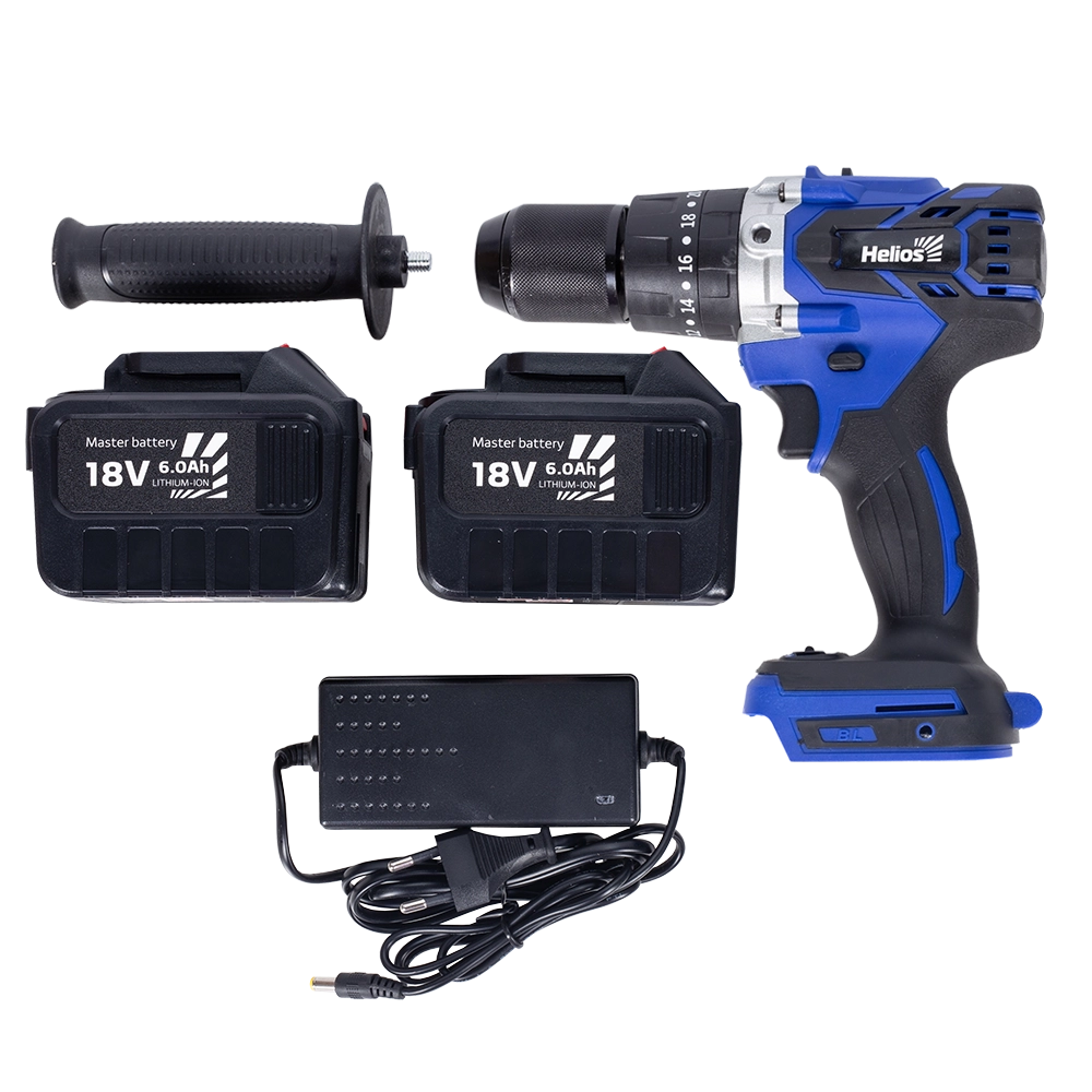Шуруповерт-электробур 18V 6A (HS-LB176) Helios. Фото №7