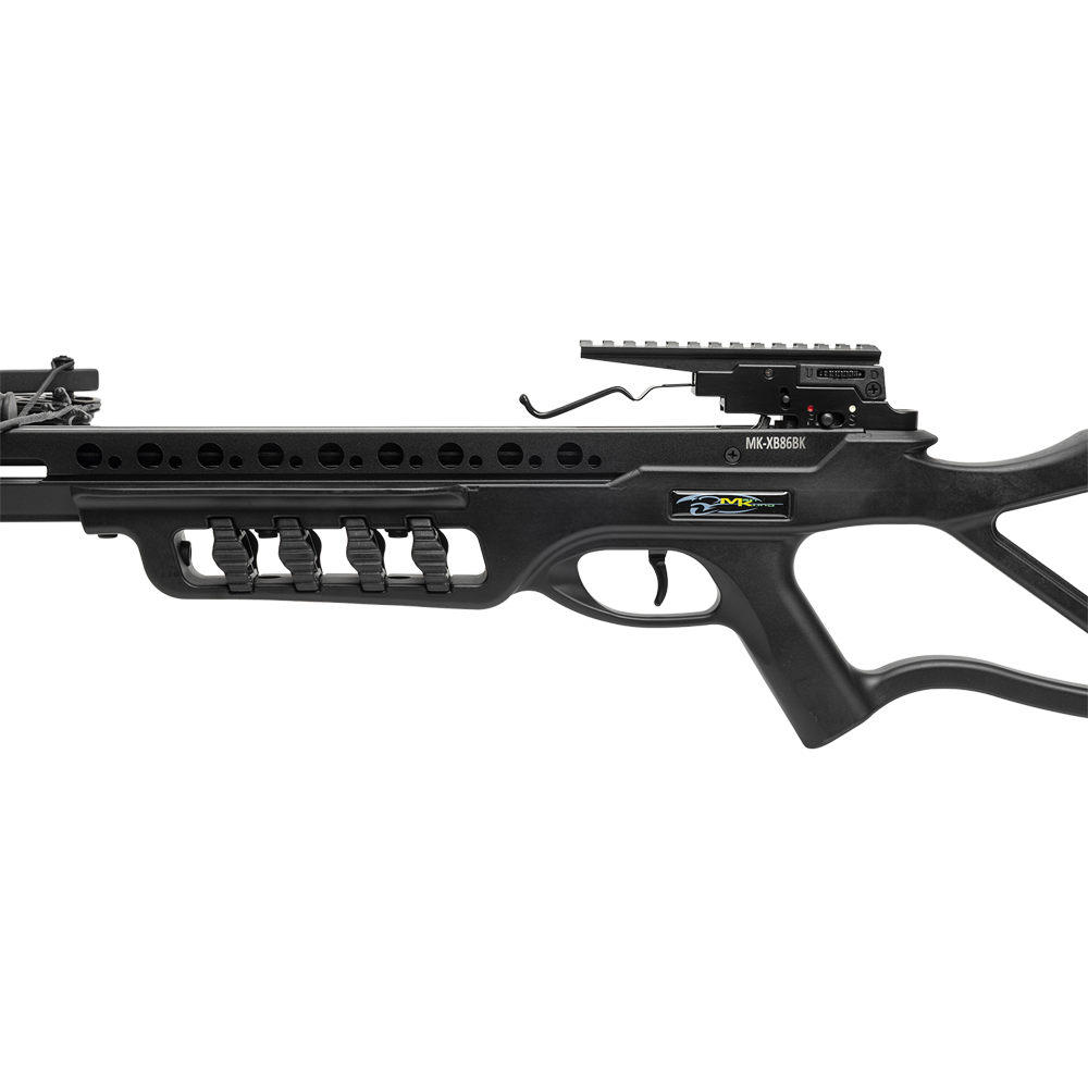 Арбалет Man Kung Fighter XB86, блочный, black, кивер, стрелы 4 шт., прицел. Фото №4