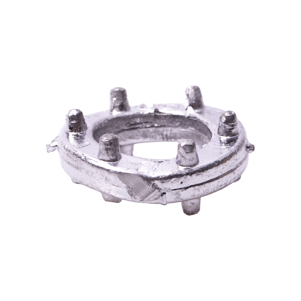 Груз "Кольцо" с шипами и ушком и вертлюгом 60гр. Фото №3