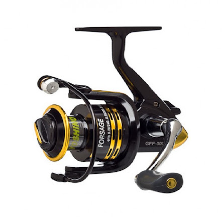 Катушка Yoshino GFF-2000 передний фрикцион, 5+1bb, 2 металлические шпули. Фото №1