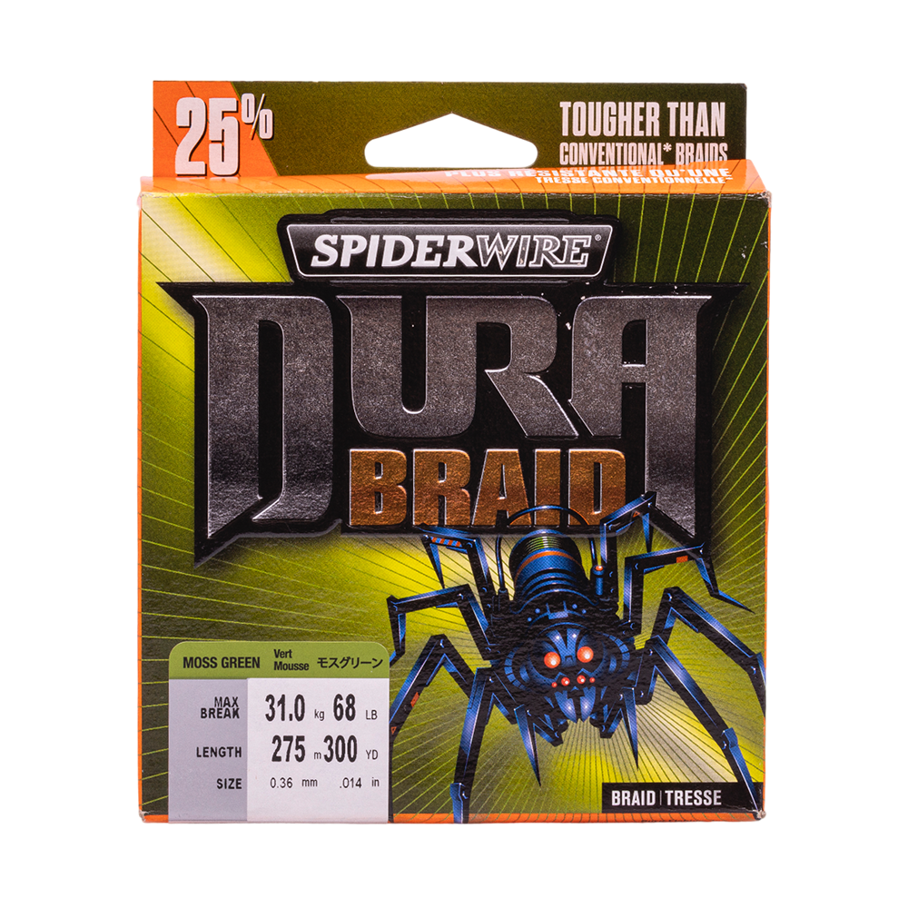 Шнур плетеный SpiderWire Dura Green 275м, 0.36. Фото №3