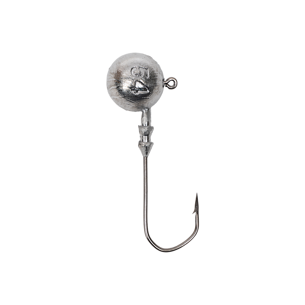 Джиг Головка Barbarian №6/0 черный никель 54 гр TritOn (уп. 3шт). Фото №1