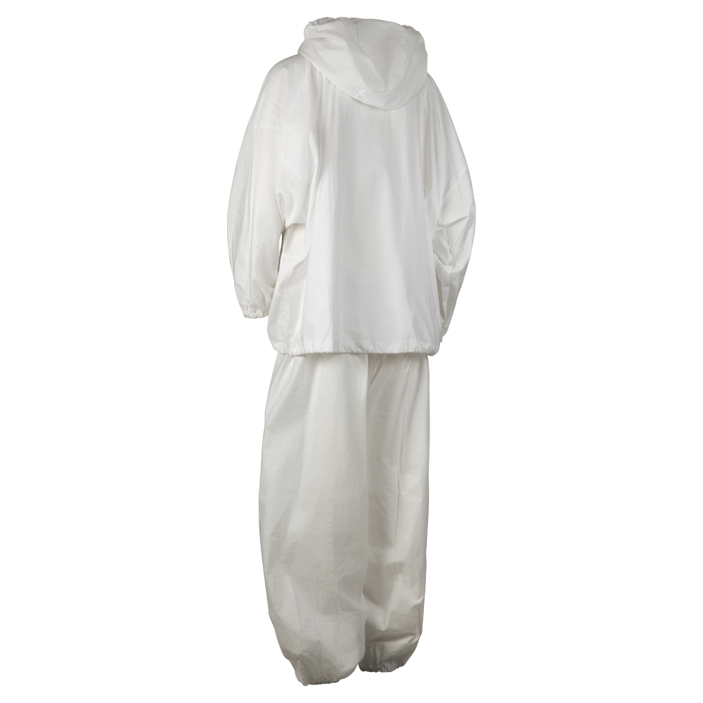 Костюм зимний маскировочный Метель с молнией цвет Белый ткань Бязь (Размер 58-64, Рост 182-188). Фото №4