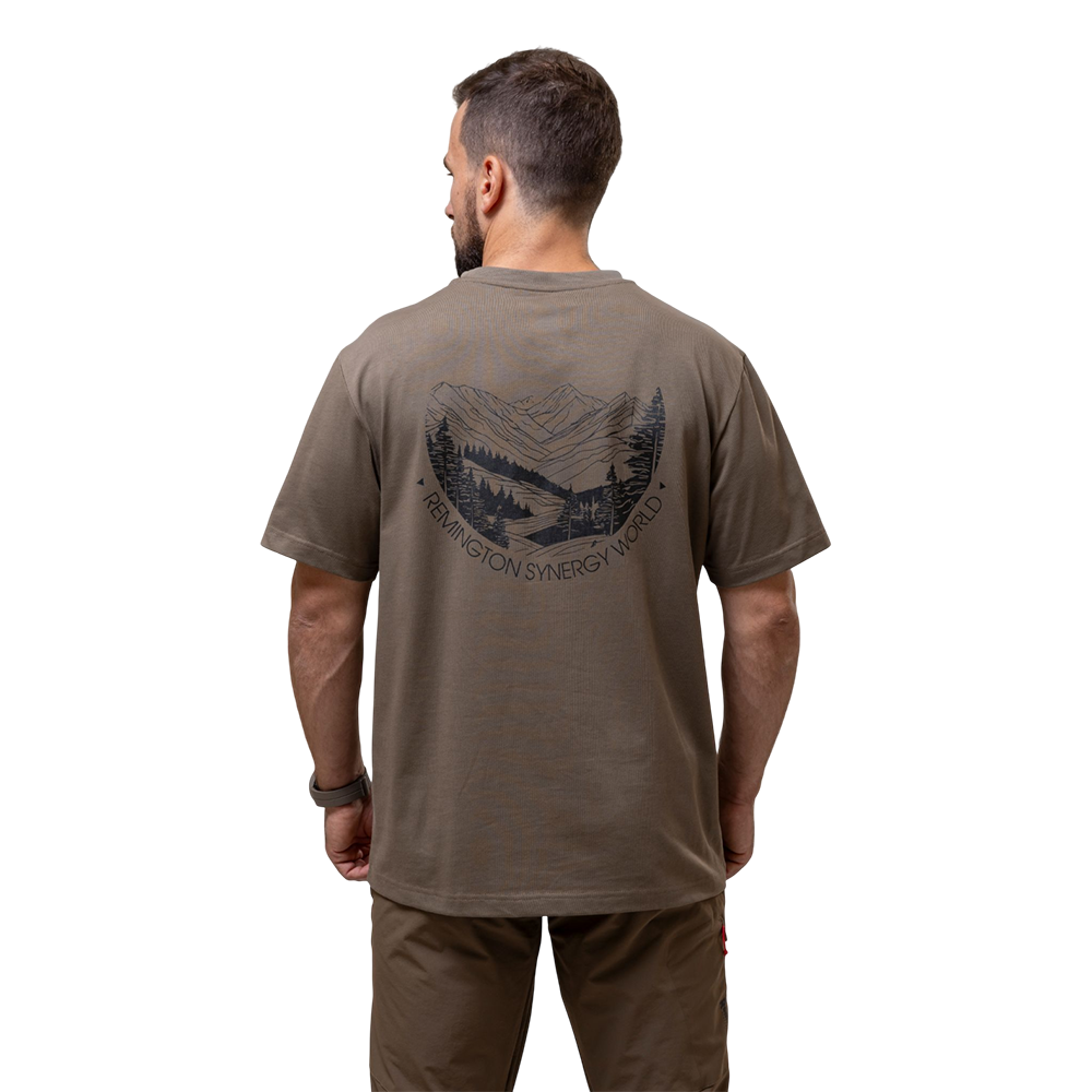 Футболка Remington Elbrus Green Grey р. 4XL. Фото №3