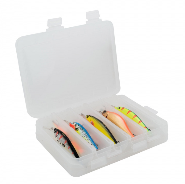 Коробочка ВБ-3 2-х сторонняя для воблеров и балансиров (5+5отд.) (200*160*45мм). Фото №1