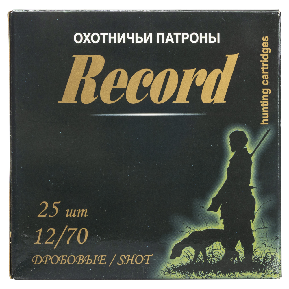 Патрон "Рекорд - БИО" 12/70 №7 32 гр. (пачка 25 шт, короб., 250). Фото №5