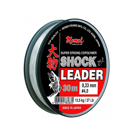Леска Shock Leader 0,45 мм/30м 20кг прозрачная. Фото №2