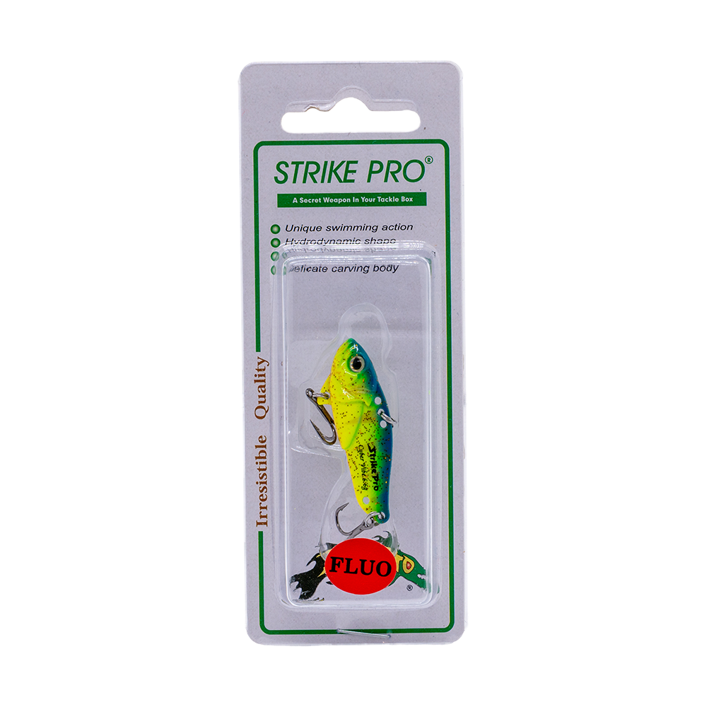Блесна-цикада Strike Pro Cyber Vibe 4.0см 6,6г FLUO JG-005B#A172FL. Фото №1 Блесна-цикада Strike Pro Cyber Vibe 4.0см 6,6г FLUO JG-005B#A172FL. Фото №1