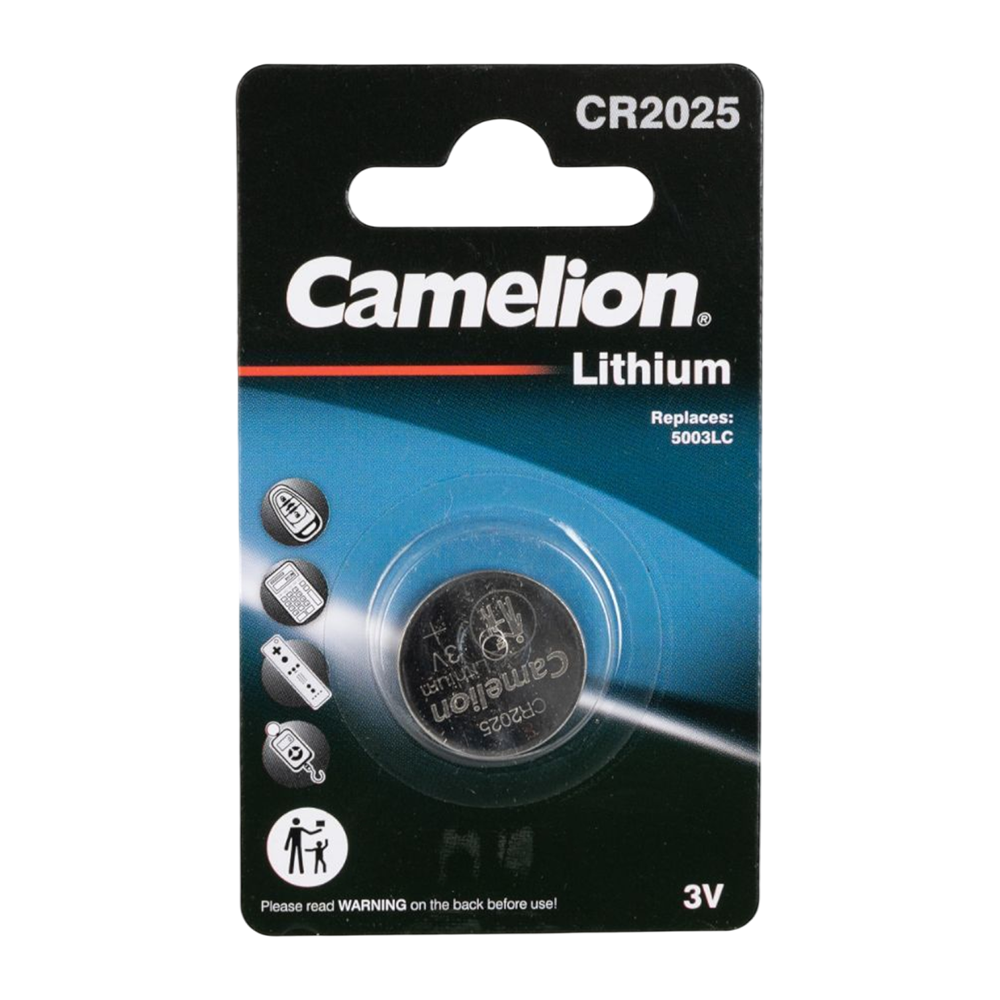 Батарейка литиевая Camelion CR2025 BL-1 (CR2025-BP1, батарейка литиевая,3V). Фото №1 Батарейка литиевая Camelion CR2025 BL-1 (CR2025-BP1, батарейка литиевая,3V). Фото №1