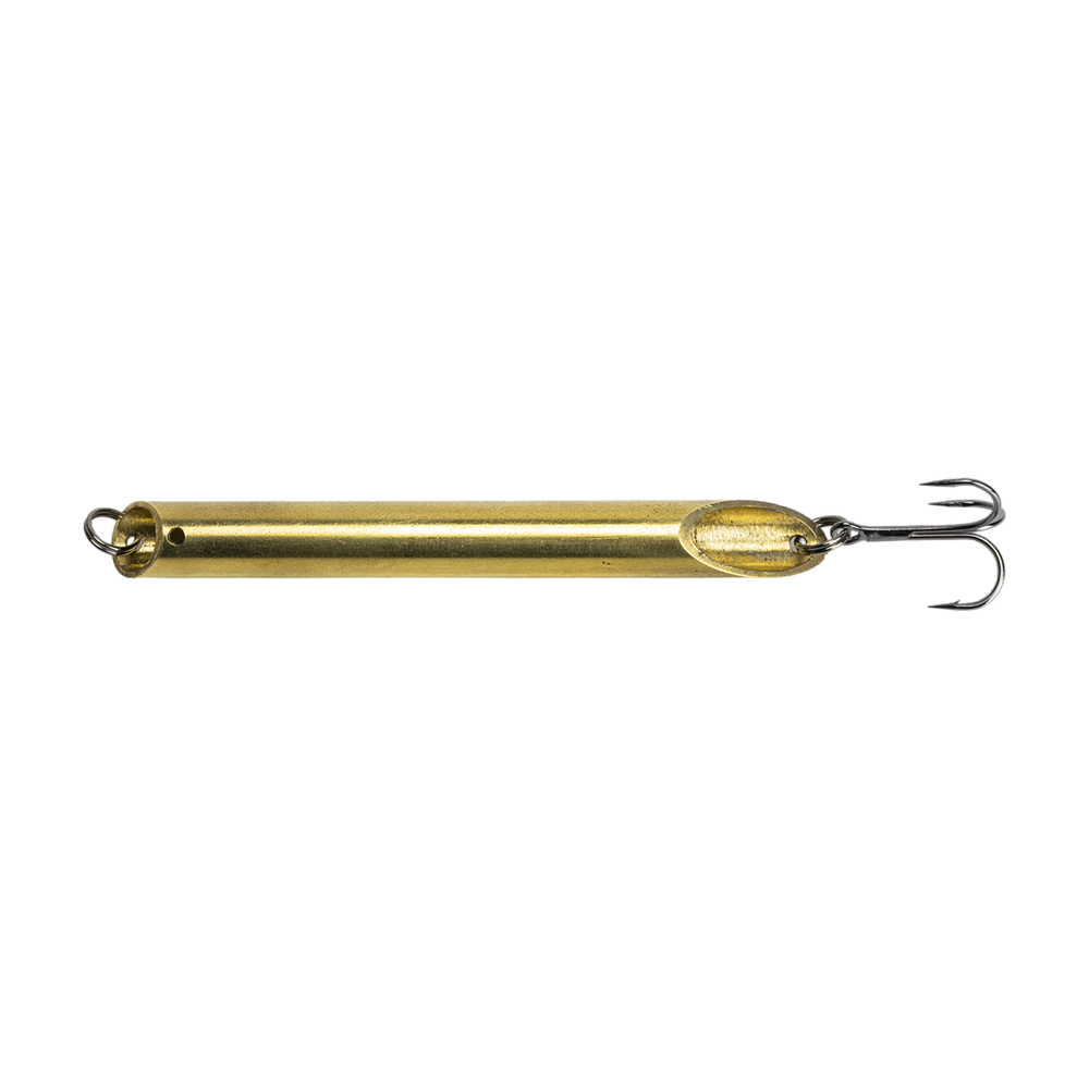 Блесна ЖОР Пилькер трубка шумелка латунь d12мм, 60гр. Фото №2