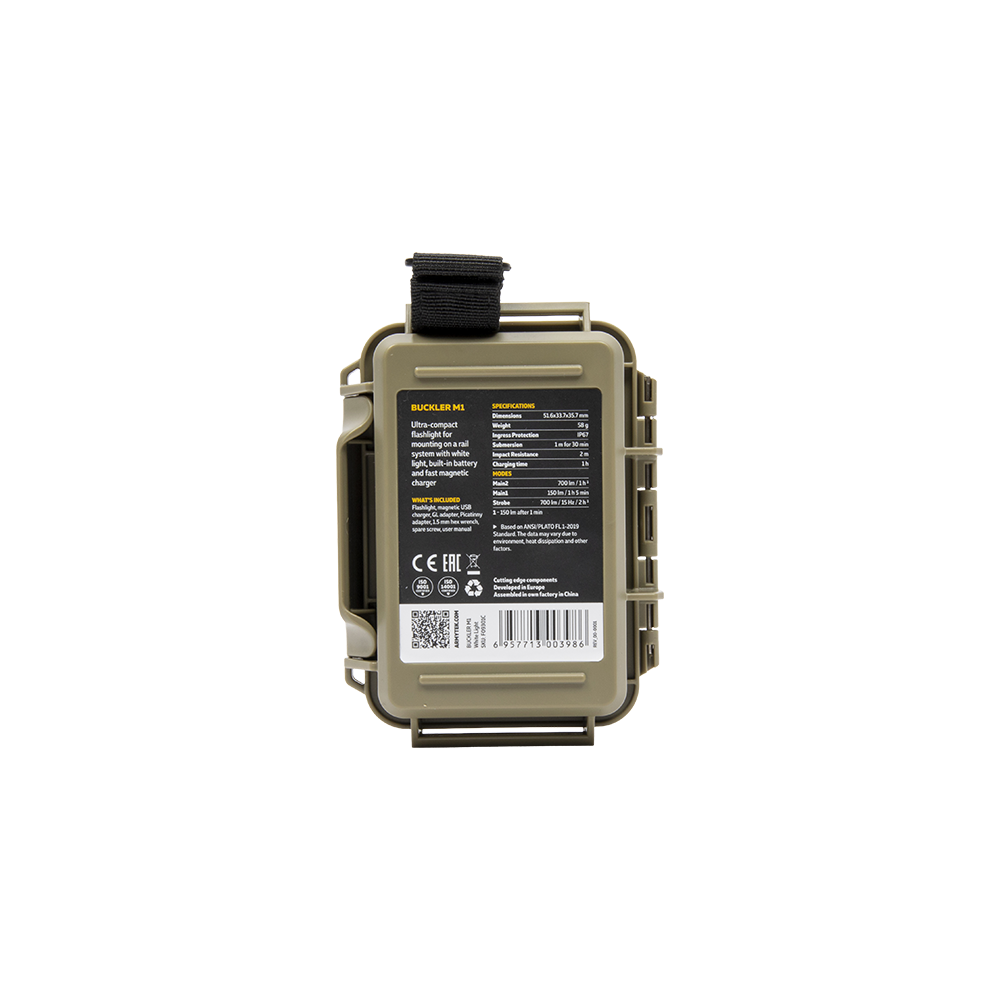 Фонарь Armytek Buckler M1. Фото №3 Фонарь Armytek Buckler M1. Фото №3